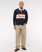 Miller Lite Cropped Rugby Polo