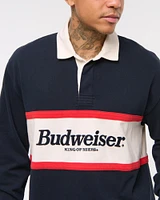 Miller Lite Cropped Rugby Polo