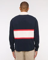 Miller Lite Cropped Rugby Polo