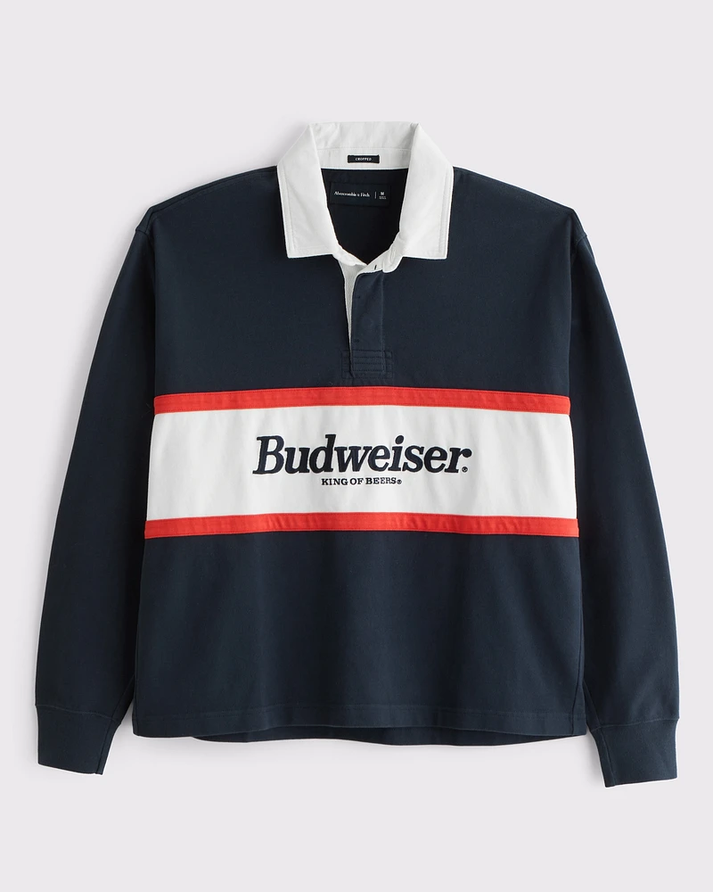Miller Lite Cropped Rugby Polo