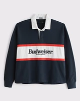 Miller Lite Cropped Rugby Polo