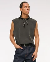 Premium Heavyweight Cropped Tank