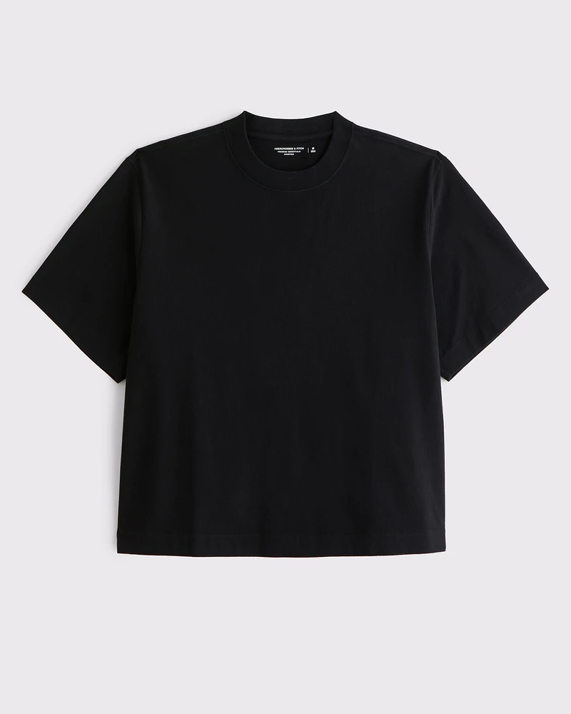 Premium Heavyweight Cropped Tee