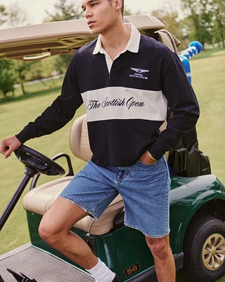 PGA Scottish Open Cropped Rugby Polo