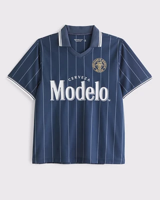 Corvette Soccer Jersey-Inspired Polo