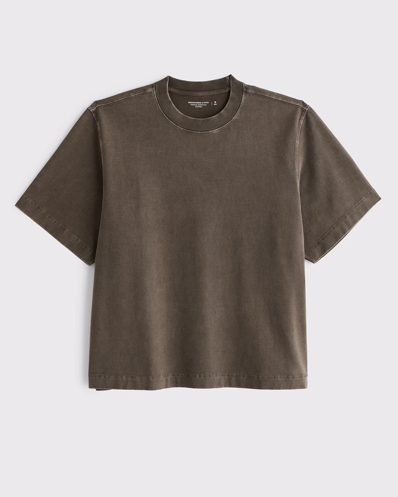Premium Heavyweight Cropped Tee