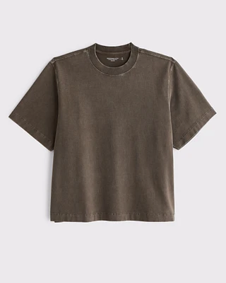 Premium Heavyweight Cropped Tee