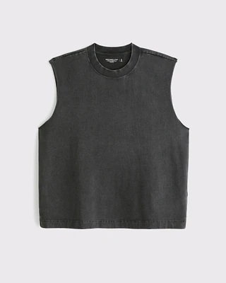 Premium Heavyweight Cropped Tank