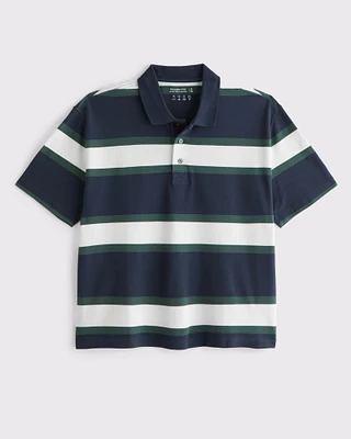 Pique Cropped Polo