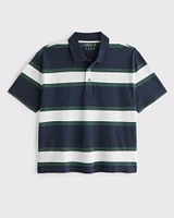 Pique Cropped Polo