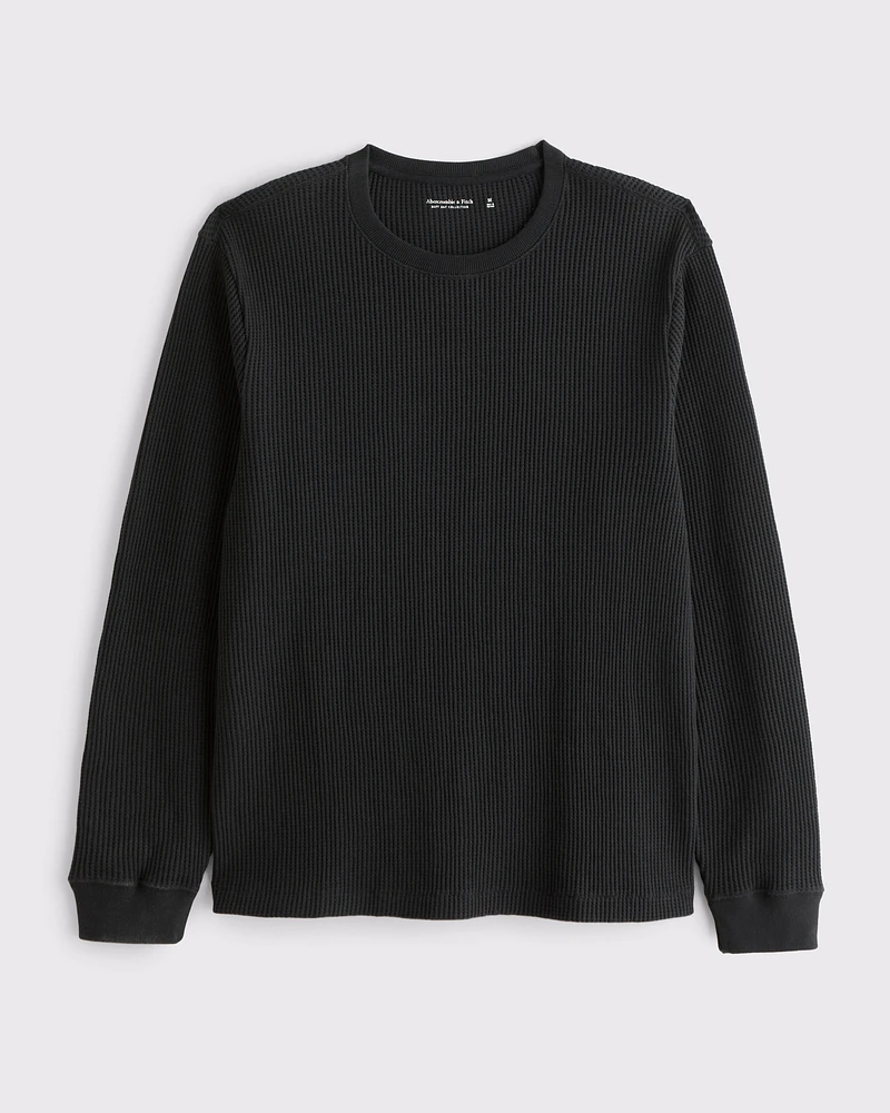 Long-Sleeve Classic Waffle Tee