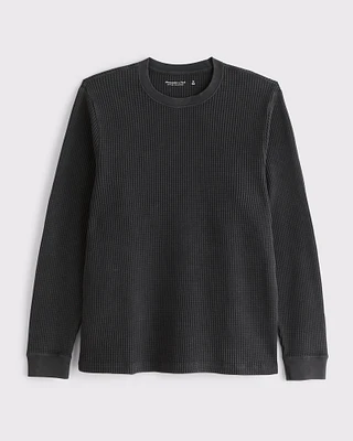 Long-Sleeve Classic Waffle Tee