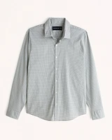 Long-Sleeve Performance Button-Up Shirt