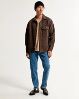 Heavyweight Flannel Shirt Jacket
