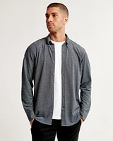 Long-Sleeve Performance Button-Up Shirt