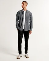 Long-Sleeve Performance Button-Up Shirt