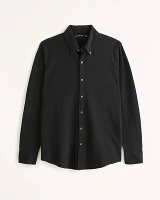 Long-Sleeve Performance Button-Up Shirt