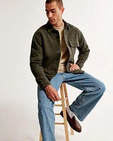 Heavyweight Flannel Shirt Jacket