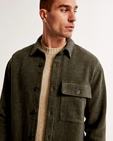 Heavyweight Flannel Shirt Jacket