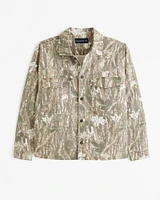 Twill Shirt Jacket