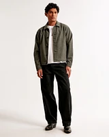 Wool-Blend Shirt Jacket