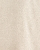 Long-Sleeve Crepe Button-Up Shirt