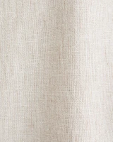 Camp Collar Linen-Blend Shirt
