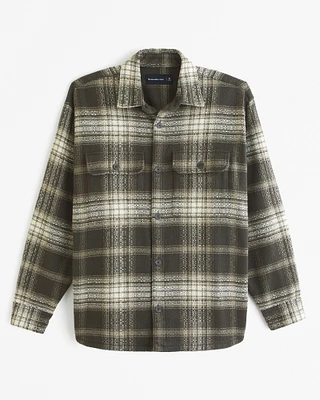 Heavyweight Flannel Shirt Jacket