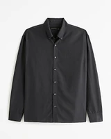 Cupro Button-Up Shirt