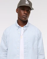 Poplin Button-Up Shirt