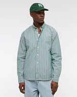 Poplin Button-Up Shirt