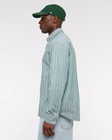 Poplin Button-Up Shirt