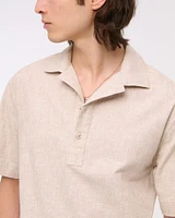 Summer Linen-Blend Popover