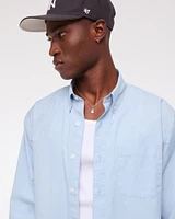 Poplin Button-Up Shirt