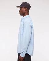 Poplin Button-Up Shirt