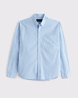 Poplin Button-Up Shirt