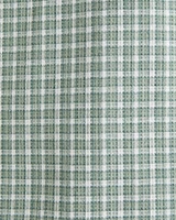 Long-Sleeve Plaid Button-Up Shirt