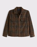 Boucle Shirt Jacket