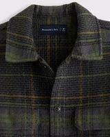 Boucle Shirt Jacket