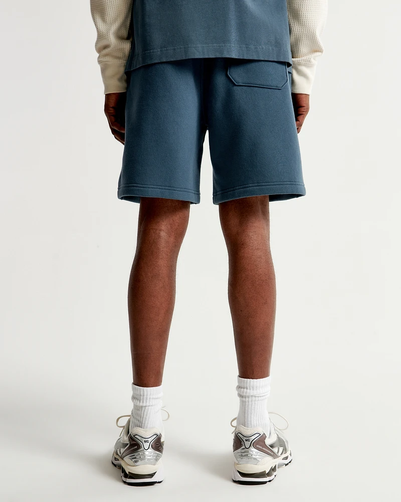 Micro-Logo Fleece Short