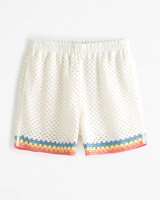 Pride Crochet-Style Pull-On Short