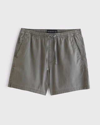 Cotton-Blend Pull-On Short