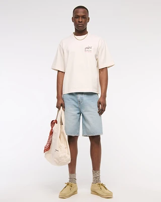 Baggy Denim Short
