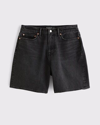 Athletic Loose Denim Short