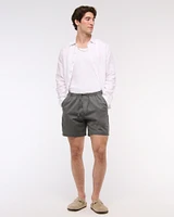 Cotton-Tencel Pull-On Short