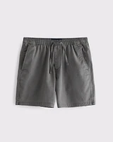 Cotton-Tencel Pull-On Short