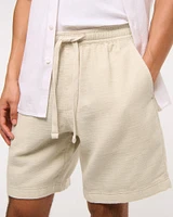 Cotton Texture Pull-On Short