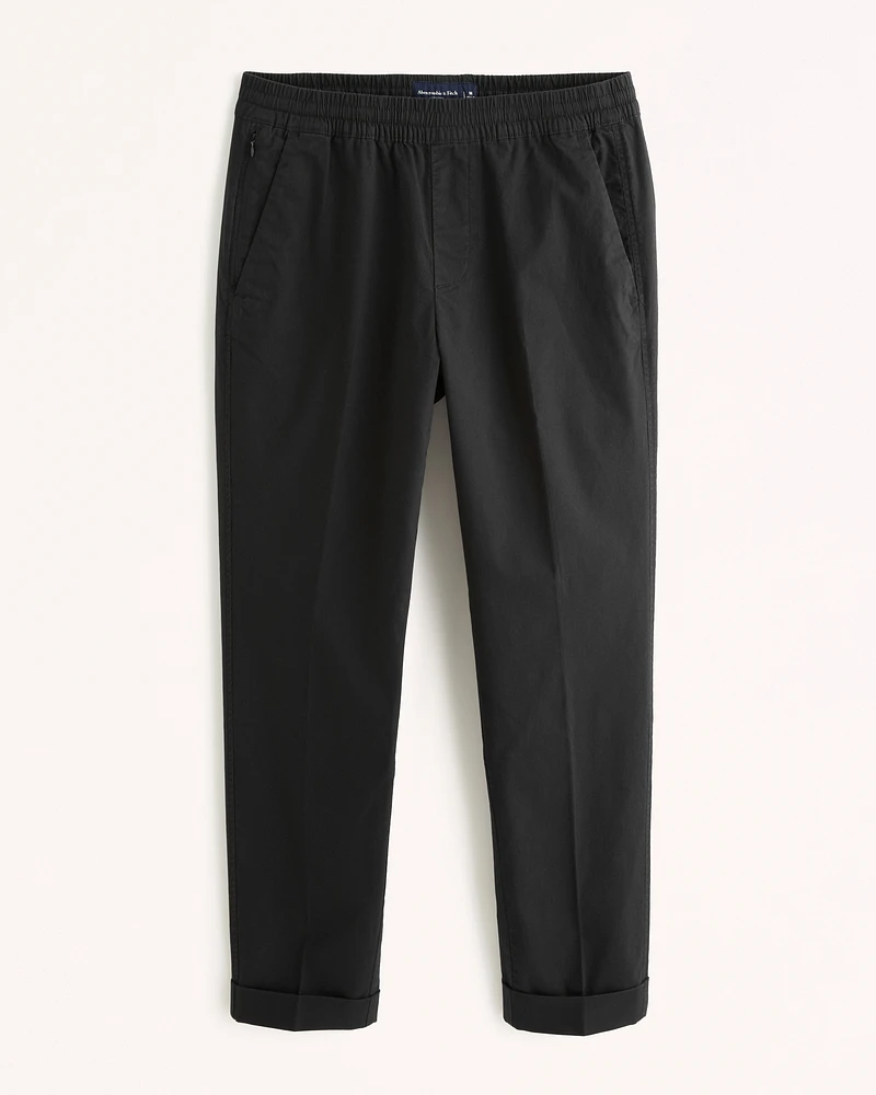Cotton-Blend Pull-On Pant