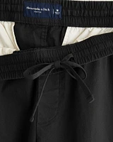 Cotton-Blend Pull-On Pant