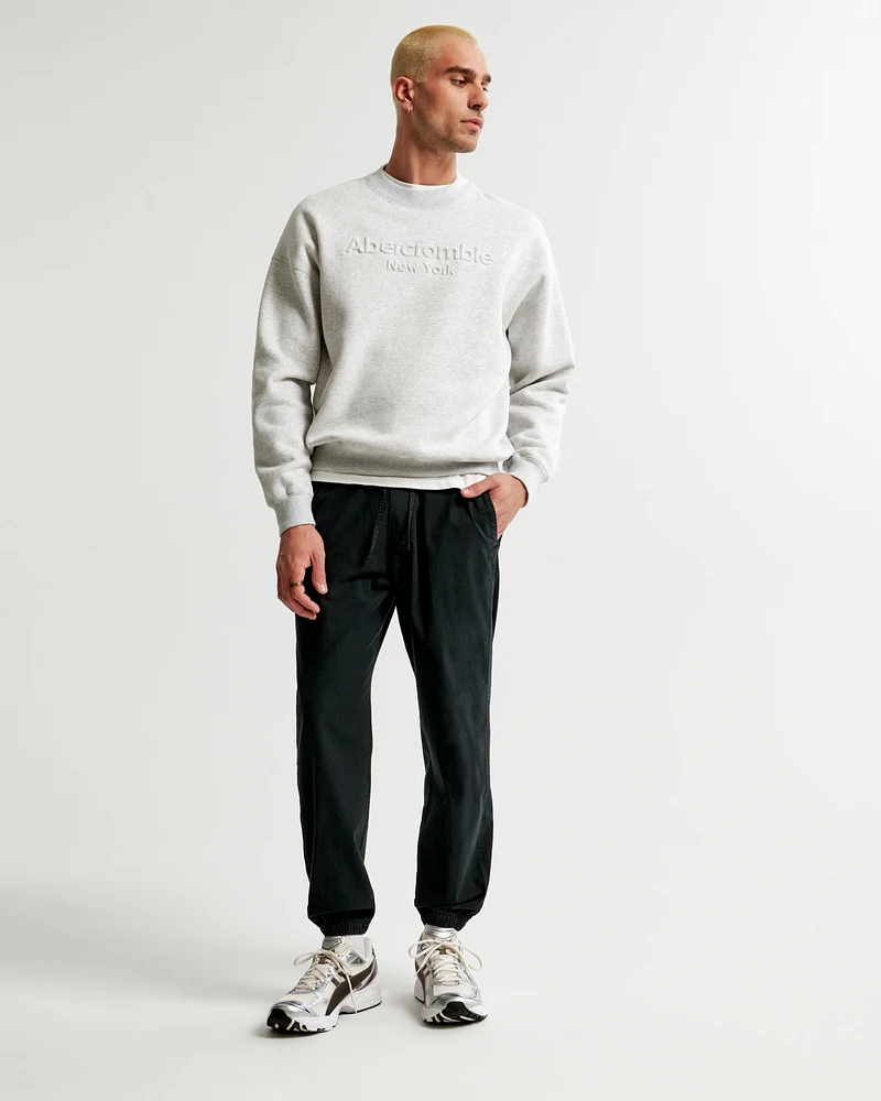 Linen-Blend Jogger